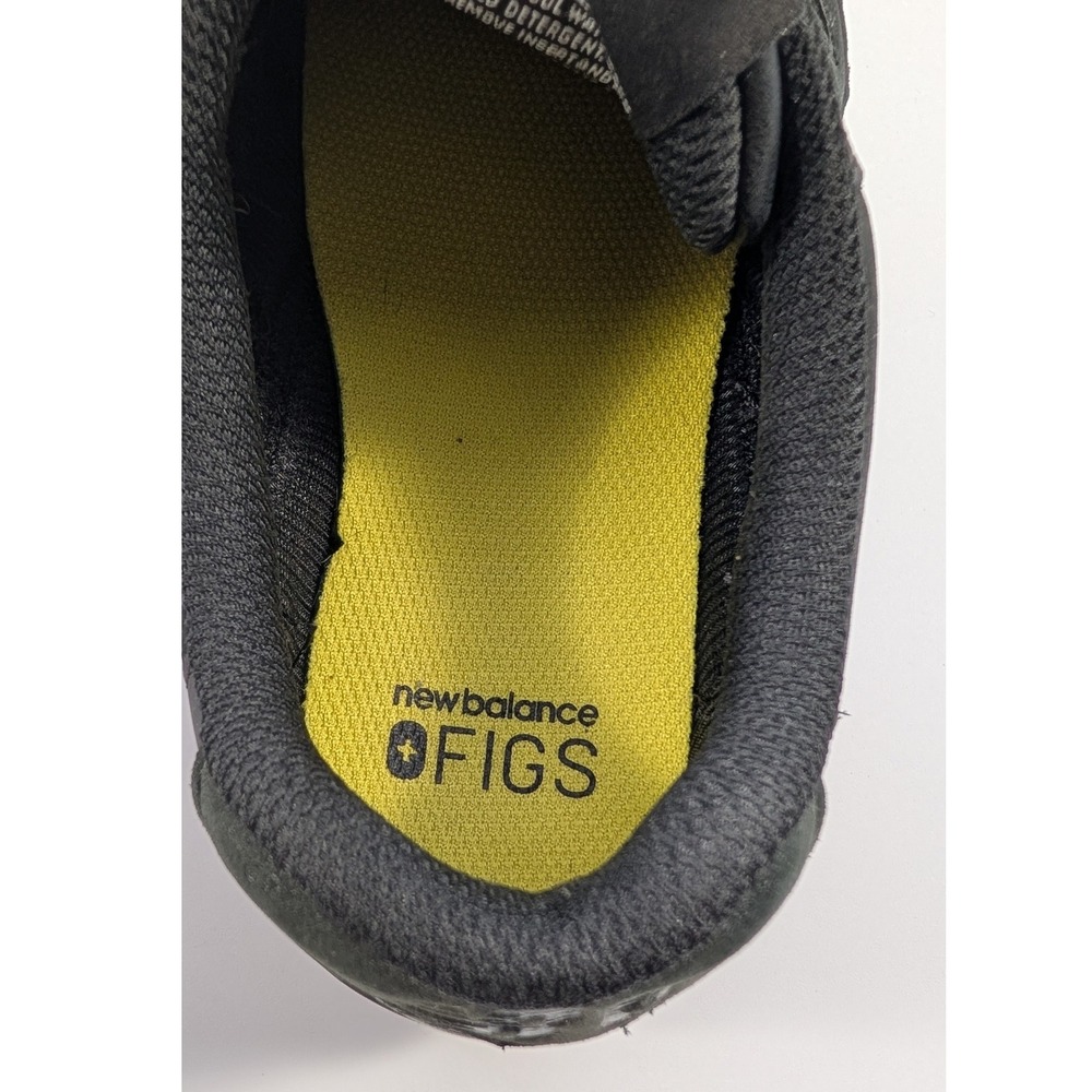 New Balance x FIGS 996 Sneakers Black Yellow Women's Shoes Size 7 - Picture 6 of 7
